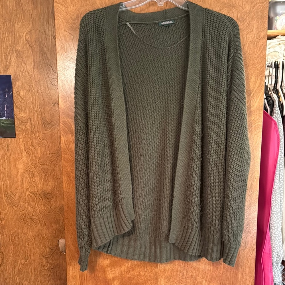 Olive Green Women's Sweater